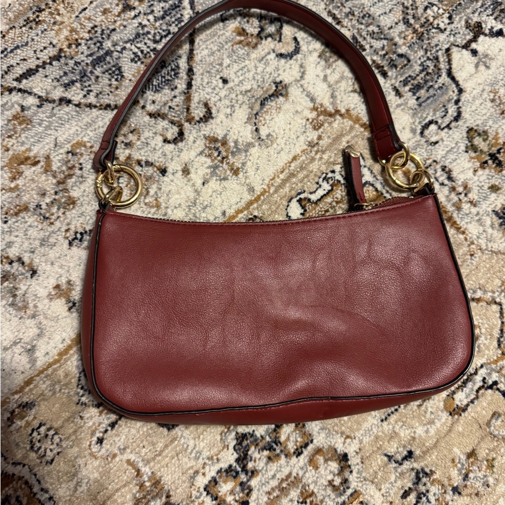 Burgundy Shoulder Bag